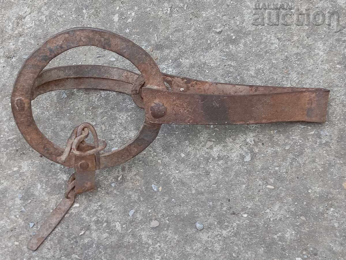 vintage σφυρήλατο σίδηρο παγίδα για σκίουρους χρυσά κουνάβια ΕΡΓΑΣΙΑ με τιμή 31.00 BGN | € 15.85