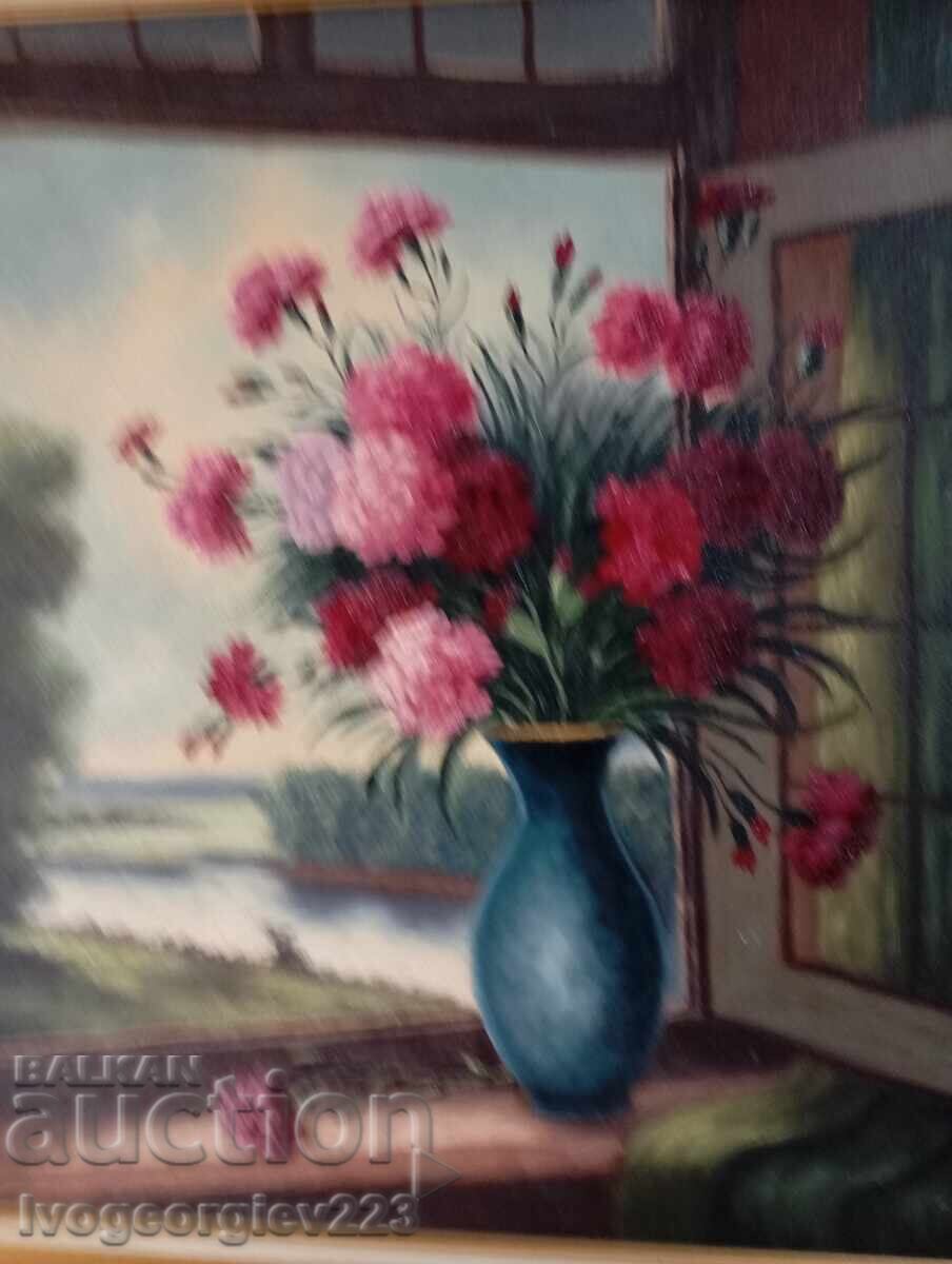 Πίνακας - λουλούδια με τιμή 220.00 BGN | € 112.48