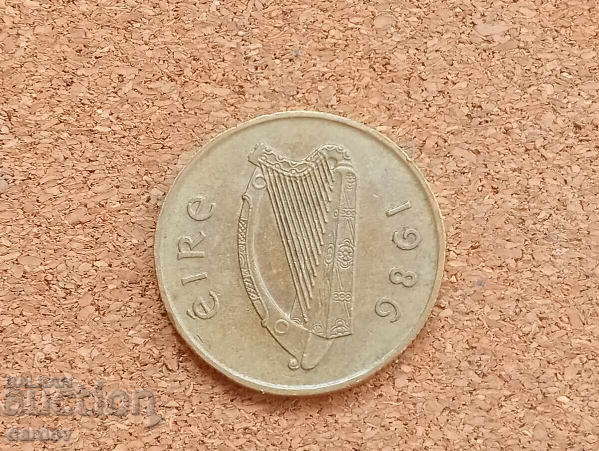 Ireland 20 pence, 1986 with price 1.80 BGN | € 0.92 Ireland 20 pence, 1986 with price 1.80 BGN | € 0.92
