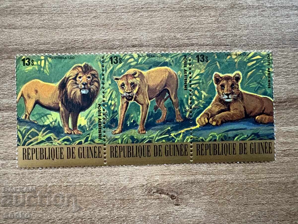 Гвинея - Лъв (1977) MNH Гвинея - Лъв (1977) MNH