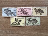 Τσεχοσλοβακία - Πανίδα - Ζώα και έντομα (1955) MNH