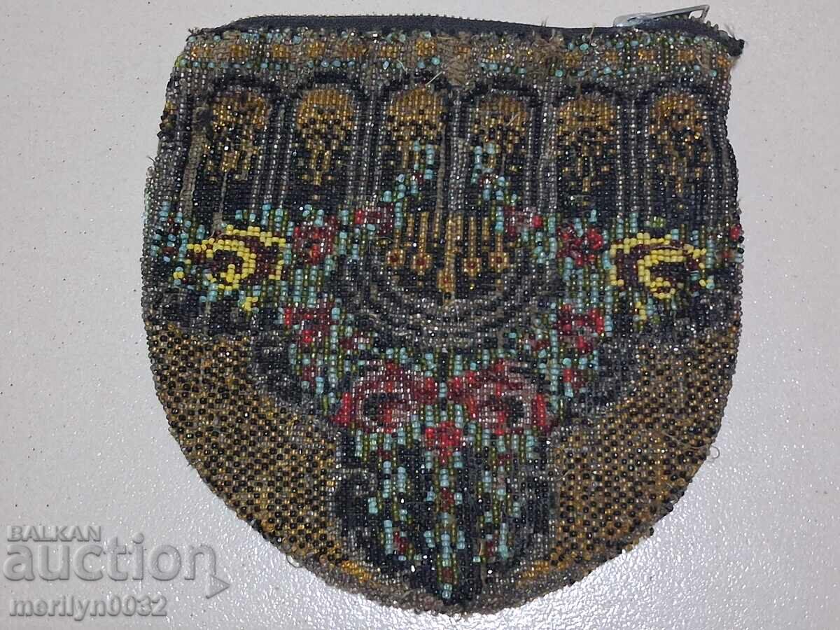 Πορτοφόλι νομισμάτων μανίστας πορτοφόλι αρχές 20ου αιώνα ΜΟΝΑΔΙΚΟ RRRR