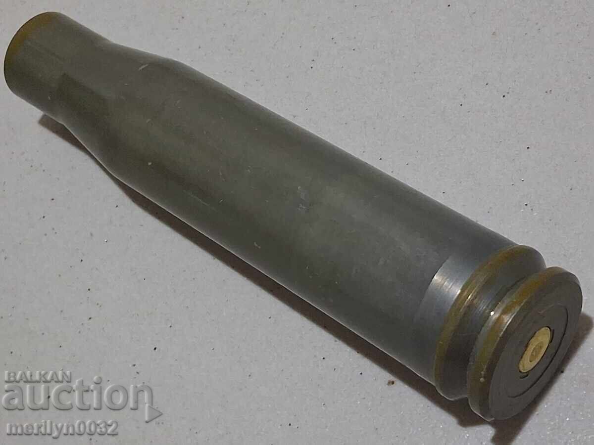 Steel sleeve large-caliber machine gun ammunition cartridge