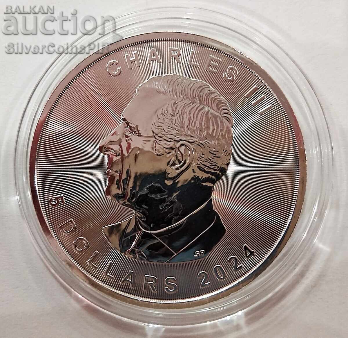Silver 1 oz Taurus Zodiac 2024 Canada Maple Leaf with price 170.00 BGN | € 86.92 Silver 1 oz Taurus Zodiac 2024 Canada Maple Leaf with price 170.00 BGN | € 86.92
