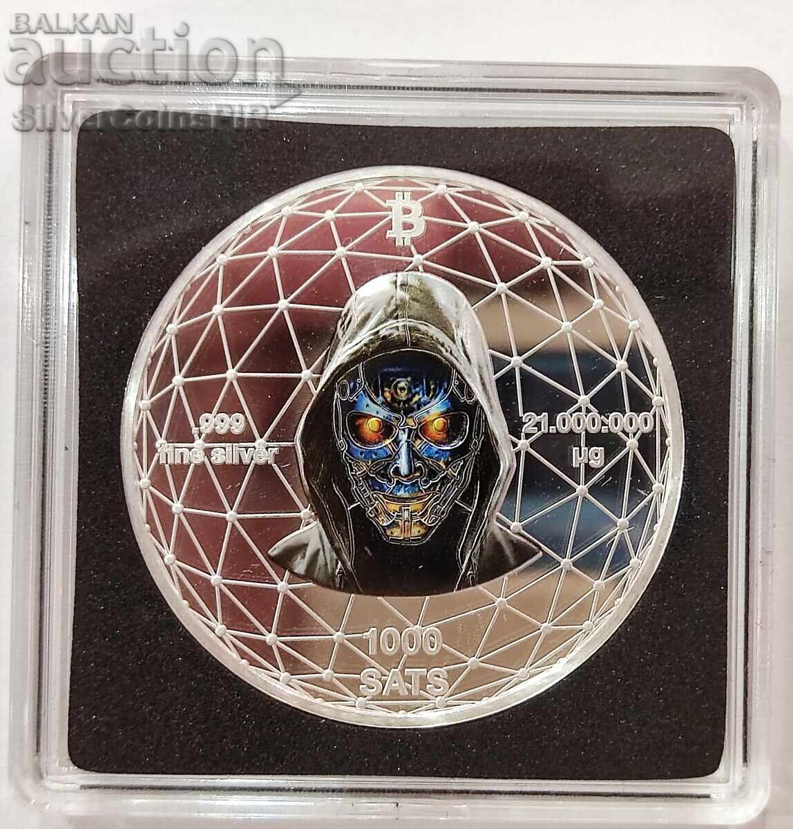 Silver 1000 Satoshi Crypto Creator 2024 Silver 1000 Satoshi Crypto Creator 2024