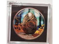 Silver 1 Oz Easter Egg 2024 Tuvalu