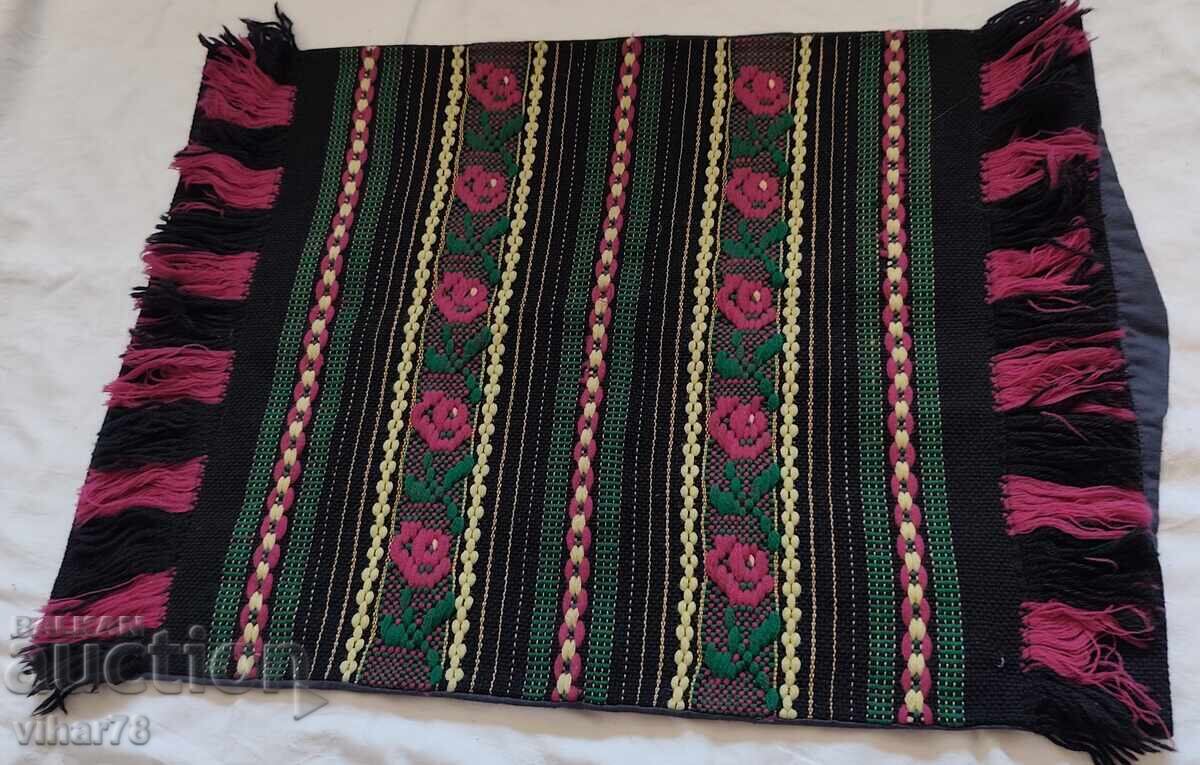 Authentic woven pillowcase