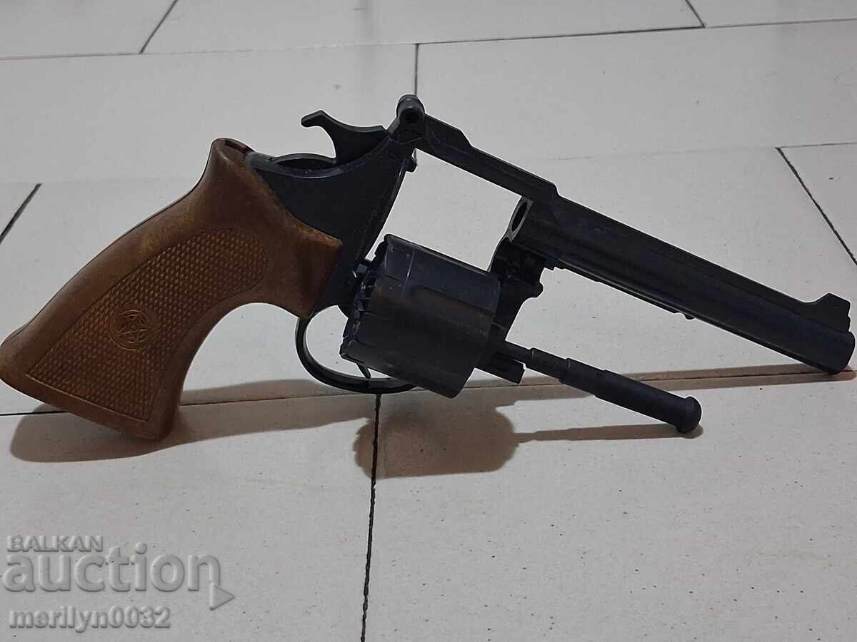 Children's toy revolver, cap gun, small pistol works - 5