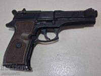 Παιδικό παιχνίδι πιστόλι με κάψουλες, πιστολάκι ρεβόλβερ λειτουργεί