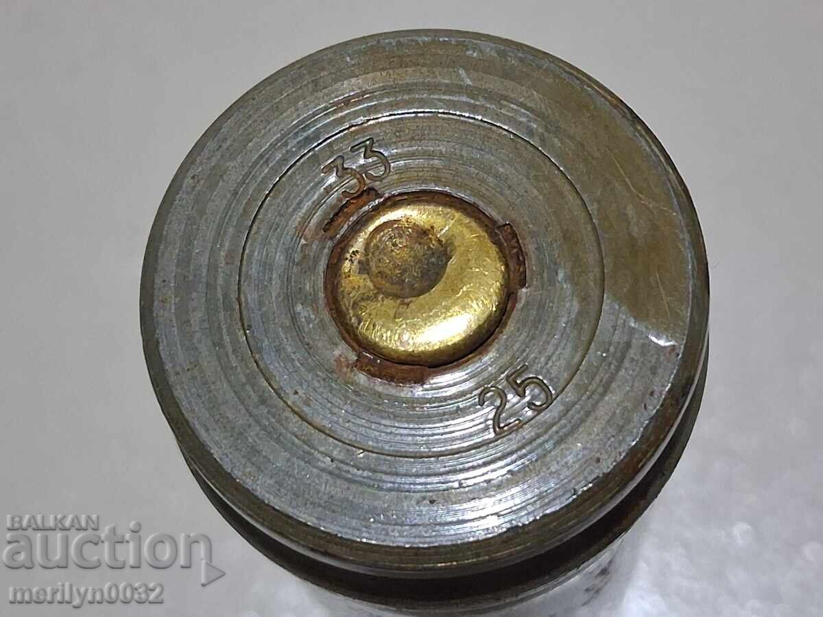 Steel sleeve large-caliber machine gun ammunition cartridge with price 39.00 BGN | € 19.94