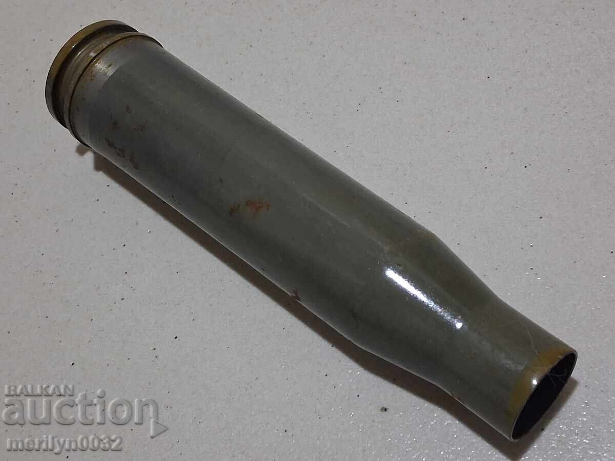 Steel sleeve large-caliber machine gun ammunition cartridge