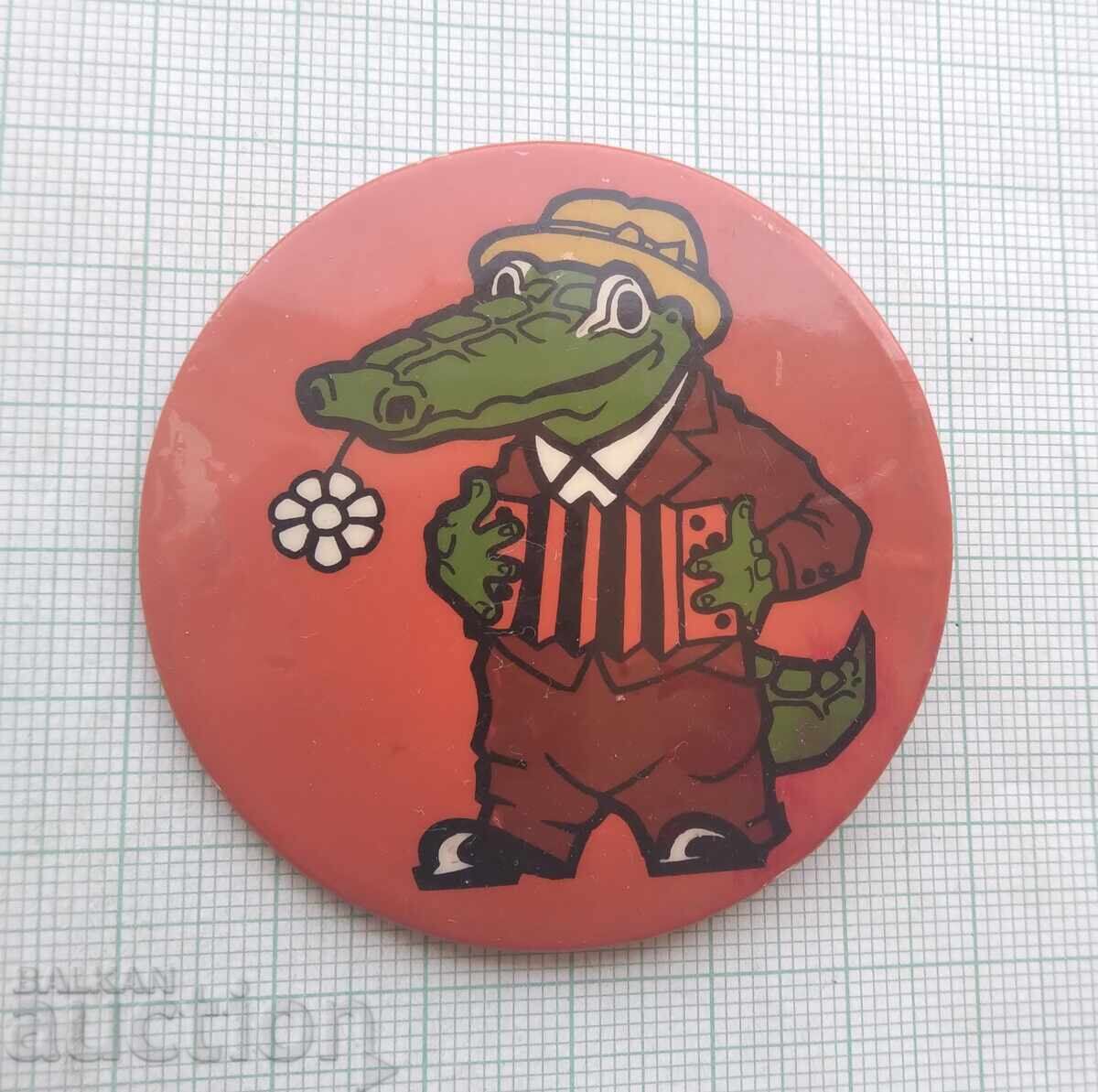 19187 Badges - Crocodile Gena with price 2.00 BGN | € 1.02
