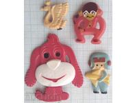 19190 Badges - LOT of 4 pcs