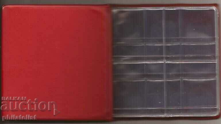 Schulz / SCHULZ pocket file 10x10 cm for 52 coins MIX /c Schulz / SCHULZ pocket file 10x10 cm for 52 coins MIX /c