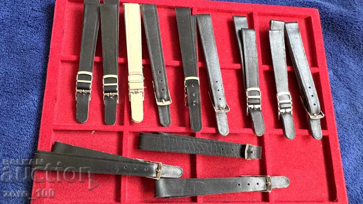 Δερμάτινα λουράκια 12 χιλ. 12 τεμάχια Δερμάτινα λουράκια 12 χιλ. 12 τεμάχια