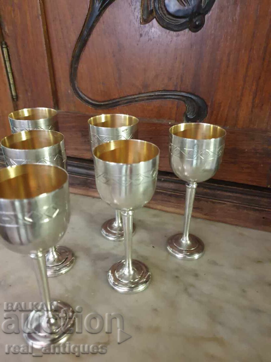 Σετ ασημένιων φλιτζανιών - 5