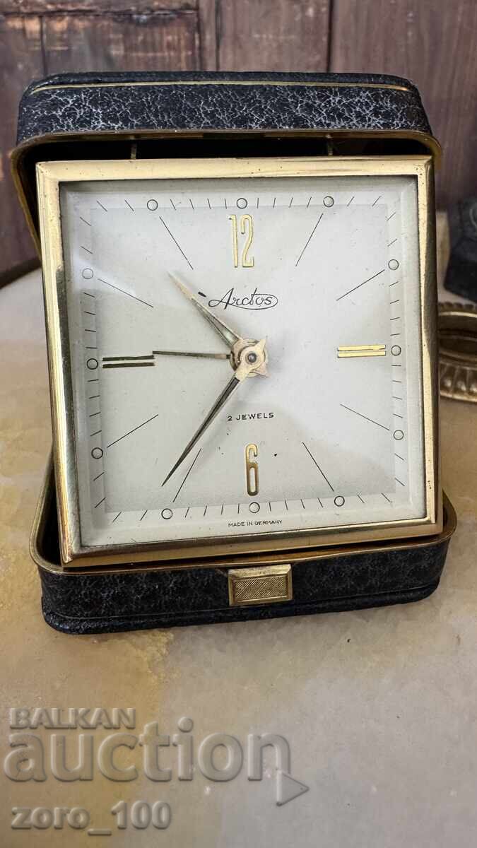 Ταξιδιωτικό ξυπνητήρι, σε πολύ καλή κατάσταση! Λειτουργεί! Ταξιδιωτικό ξυπνητήρι, σε πολύ καλή κατάσταση! Λειτουργεί!