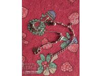 Brățară de argint. De la 18 la 23cm. Lansez peste 100 de licitații