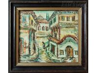 Pictura, „Vedere din Plovdiv”, art. M. Mihailov, 1986