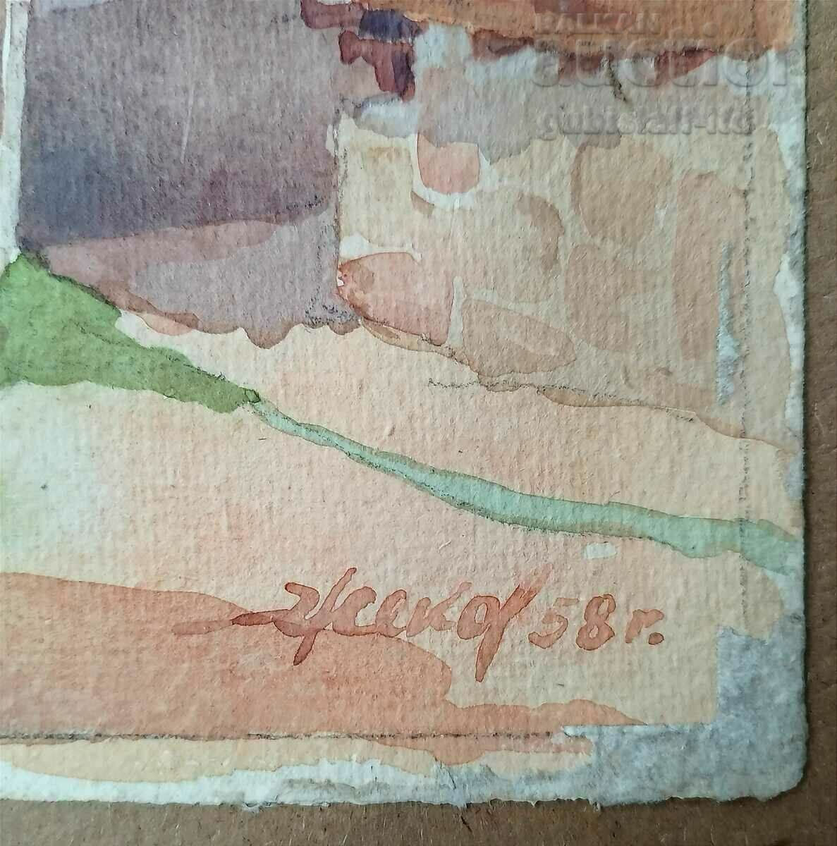 Аукцион Картина, пейзаж, 1958 г., худ. Ж. Жеков (1922-1993) Аукцион Картина, пейзаж, 1958 г., худ. Ж. Жеков (1922-1993)