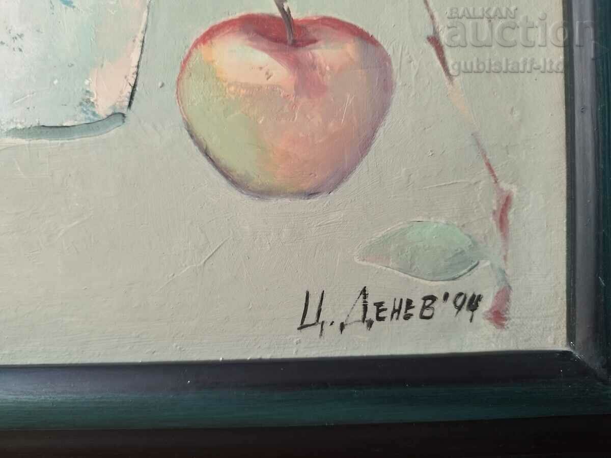 Аукцион Картина, "Натюрморт", худ. Цончо Денев, 1994 г.