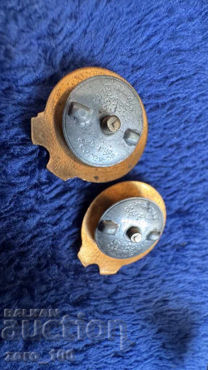 Παράδοση Συμμαχία Βουλγαρο-Σοβιετικών Κρατών, Στάλιν και Δημητρόφ, σμάλτο Παράδοση Συμμαχία Βουλγαρο-Σοβιετικών Κρατών, Στάλιν και Δημητρόφ, σμάλτο