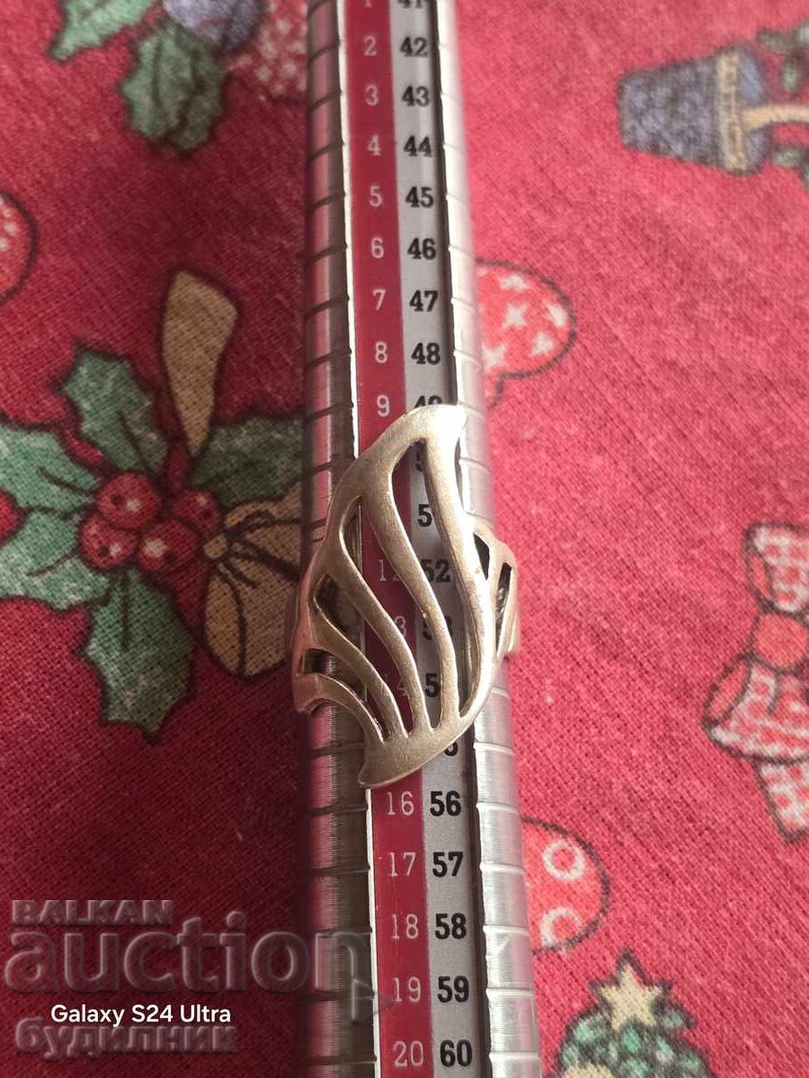 Доставка на Сребърен пръстен. 16,9мм. Пускам над 100 Аукциона. Разгледай