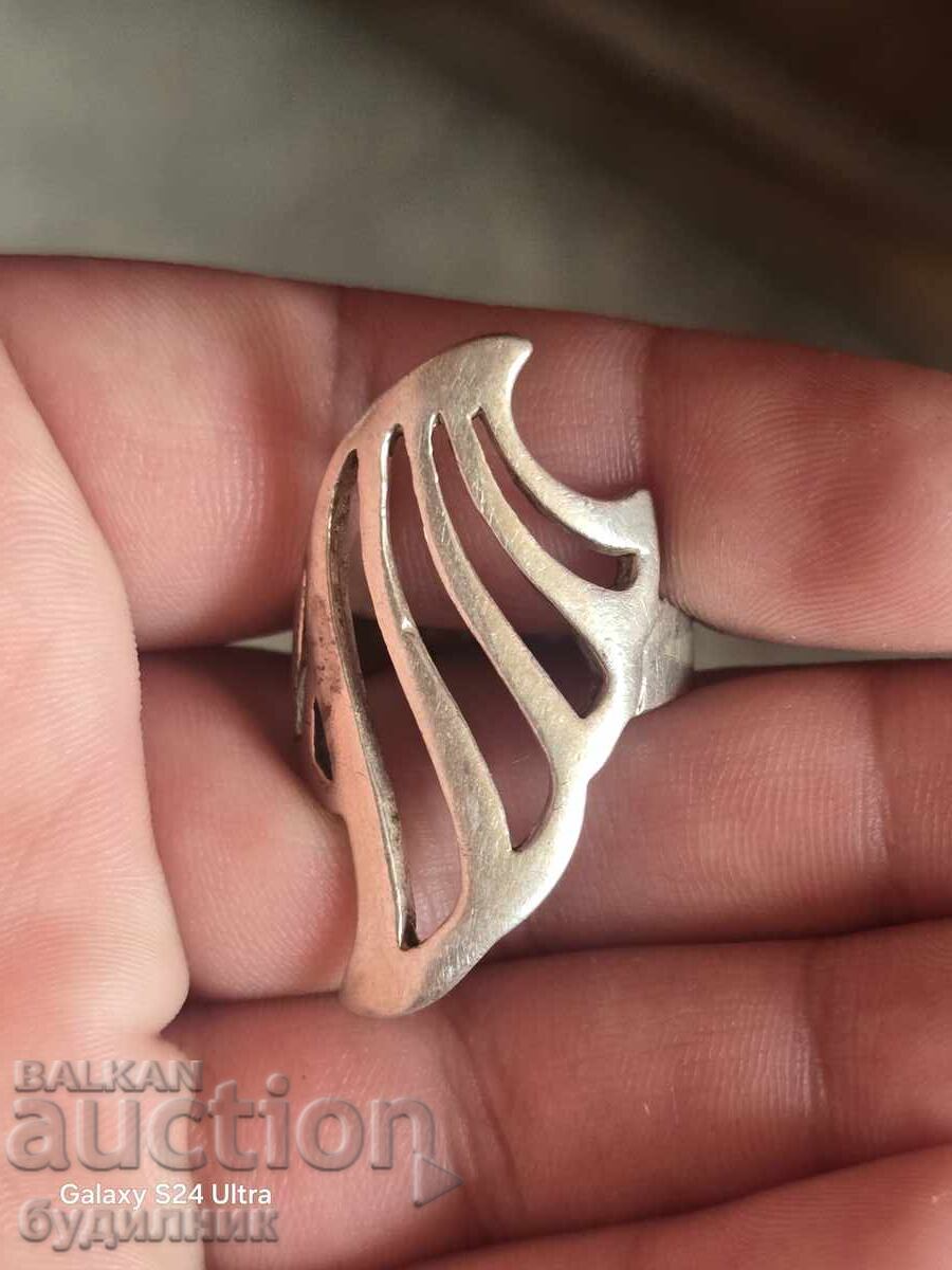 Сребърен пръстен. 16,9мм. Пускам над 100 Аукциона. Разгледай