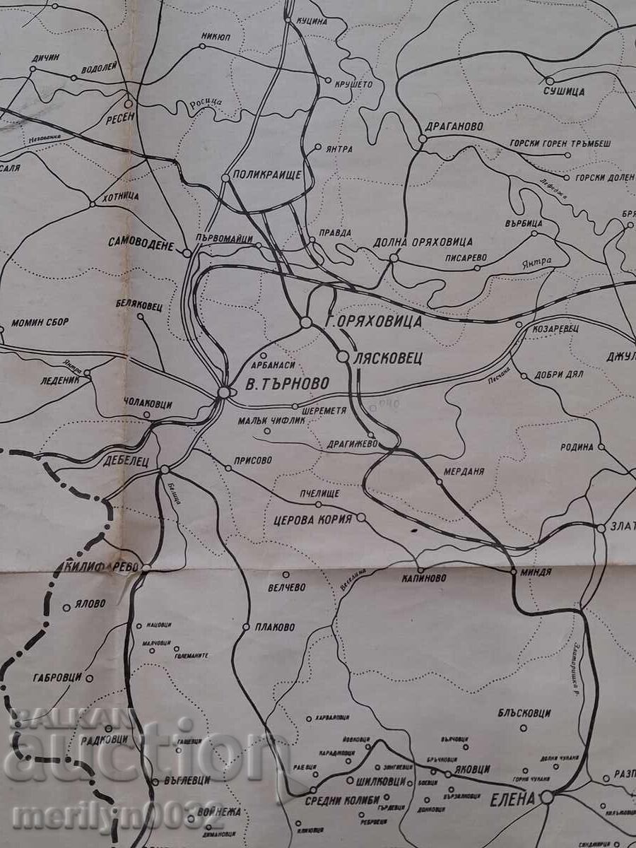 Hartă a Regiunii Veliko Tărnovo - Plan urbanistic teritorial - 6