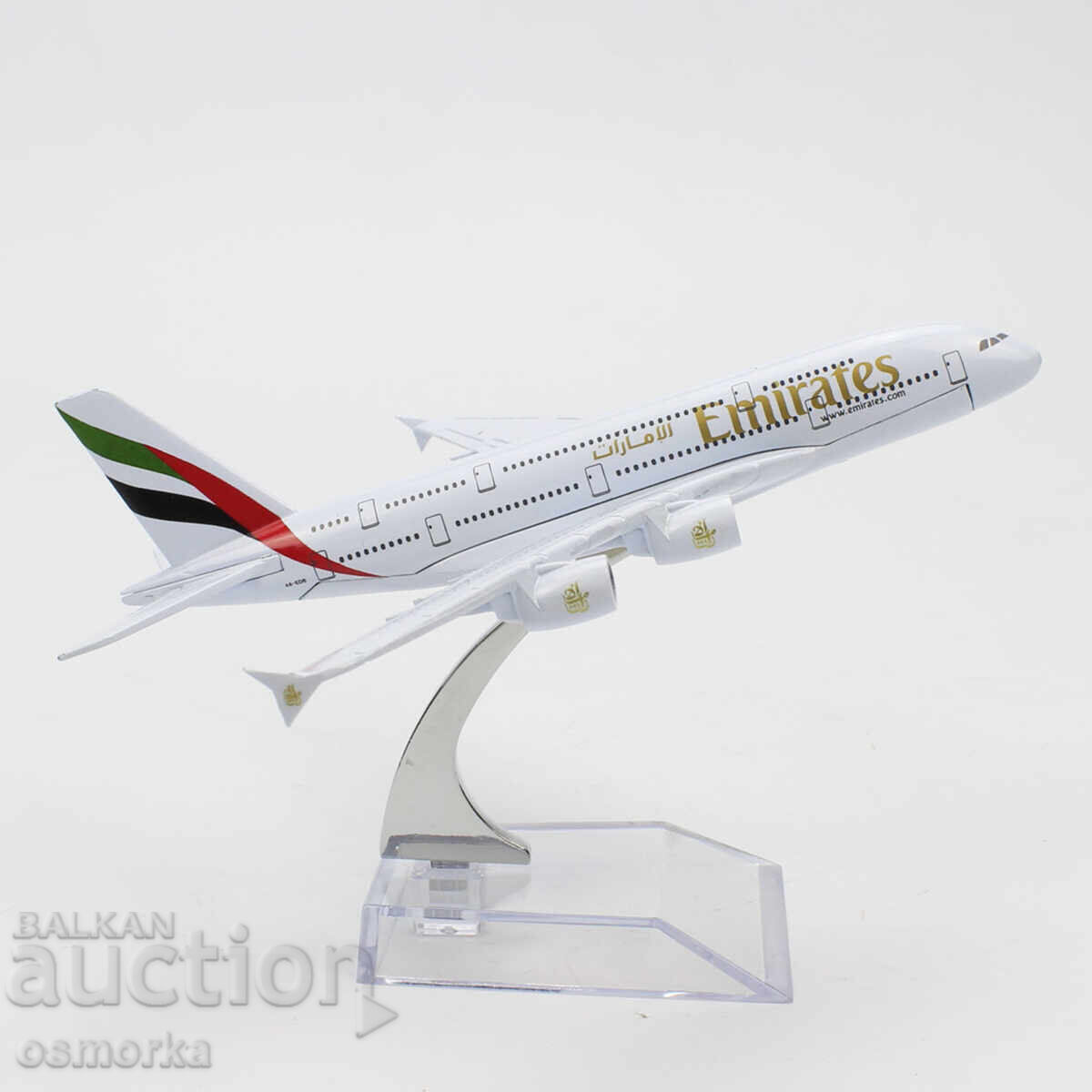Airbus 380 airplane model model Airbus Emirates metal avioc