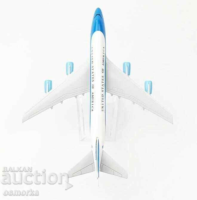 Model de avion Boeing 747 machetă Statele Unite ale Americii USA - 5