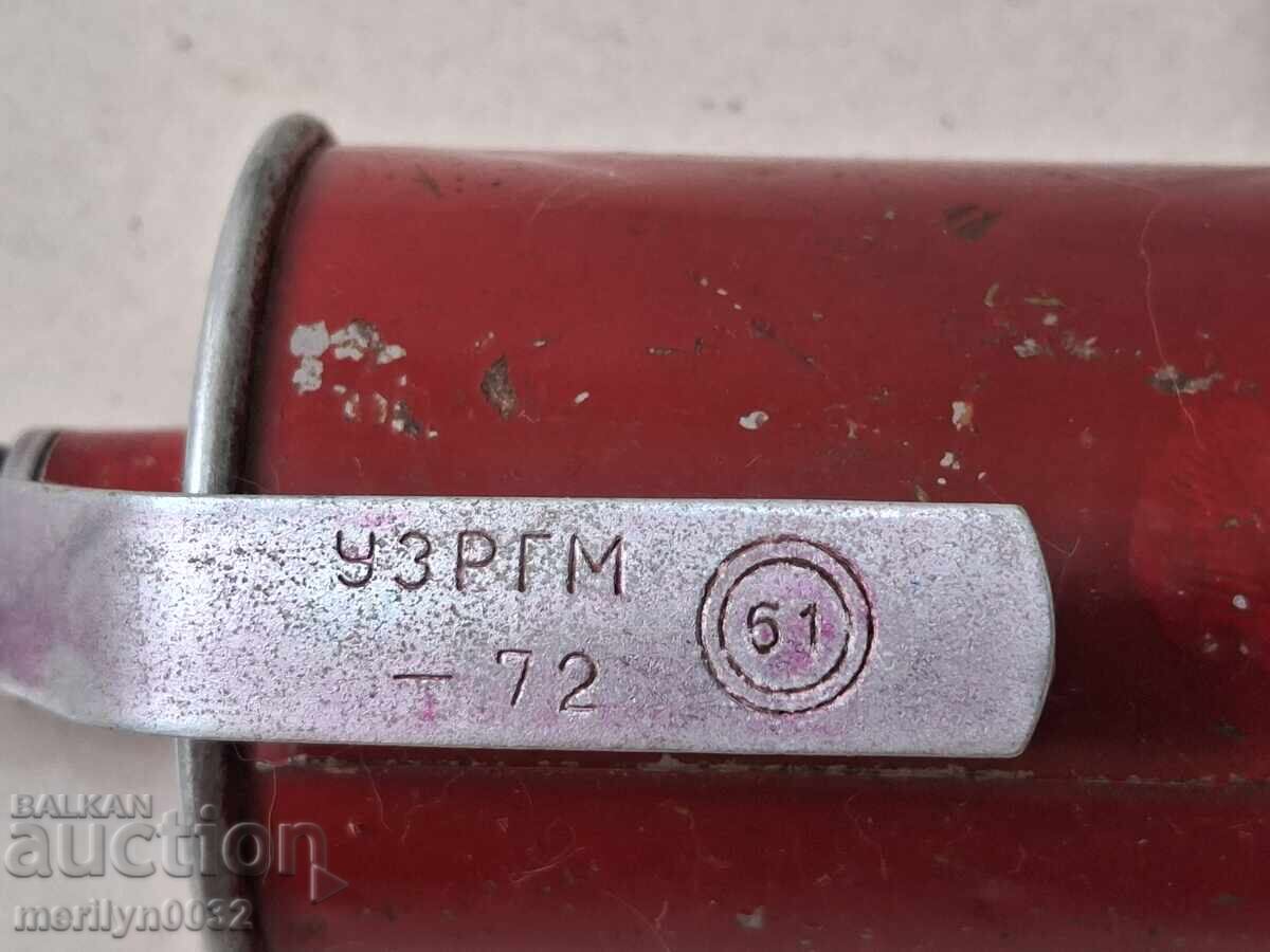 Παράδοση Εκπαιδευτική χειροβομβίδα RG-42 WW2 από το θάλαμο εκπαίδευσης ΑΣΦΑΛΙΣΜΕΝΗ