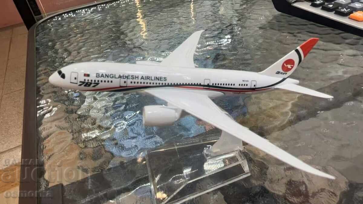 Μοντέλο αεροσκάφους Boeing 787, Bangladesh Airlines, εξωτικό με τιμή 32.00 BGN | € 16.36