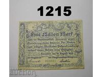 Αννόβερο Πόλη 1 εκατομμύριο μάρκα 1923 Γερμανία