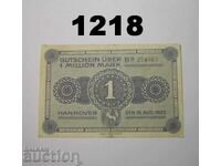 Ανόβερο 1 εκατομμύριο μάρκα 1923 Handelskammern