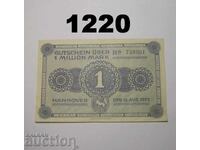 Ανόβερο 1 εκατομμύριο μάρκα 1923 Handelskammern