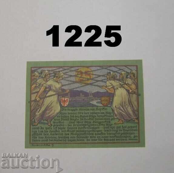 Höxter 25 pfennig 1921 Germany with price 2.50 BGN | € 1.28