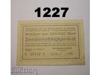 R! Werdohl 250.000 mărci 1923 Germania