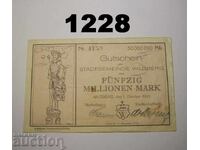 R! Βίλντμπεργκ 50 εκατομμύρια μάρκα 1923 Γερμανία