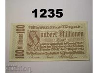 Μύνστερ Βεστφαλίας 100 εκατομμύρια μάρκα 1923 Γερμανία