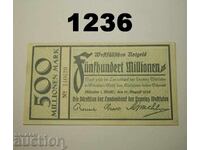 Münster Westfalen 500 milioane mărci 1923 Germania