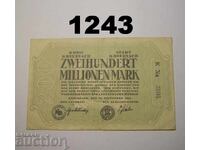 Kreuznach 200 Million Mark 1923 Germany