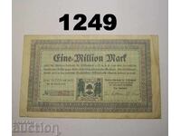 Ληρ Ανατολικής Φριζίας 1 εκατομμύριο μάρκα 1923 Γερμανία