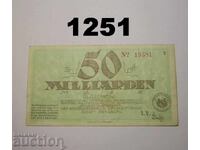 Άναμπεργκ 50 δισεκατομμύρια μάρκα 1923 Γερμανία