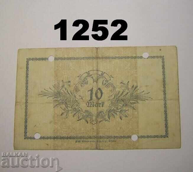 Altona 10 mărci 1918 Germania cu preț 2.00 BGN | € 1.02