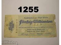 Αλτόνα 50 δισεκατομμύρια μάρκα 1923 Γερμανία