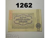 Ντίσελντορφ Λάντεσμπανκ 1 δισεκατομμύριο μάρκα 1923 Γερμανία