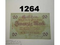 Λειψία 20 μάρκα 1918 Γερμανία