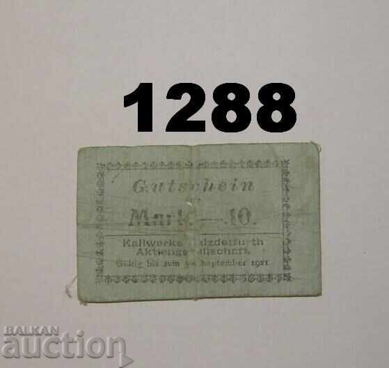 Kaliwerke Salzdetfurth 0.10 marcă 1921 Germania Kaliwerke Salzdetfurth 0.10 marcă 1921 Germania