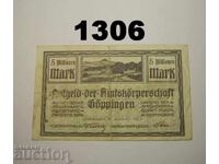 Göppingen 5 million mark 1923 Germany